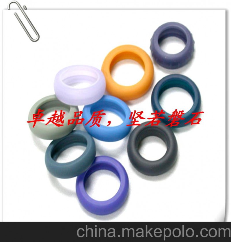 卓越 厂家直销高品质橡胶密封器件/硅胶密封垫圈，来图定制