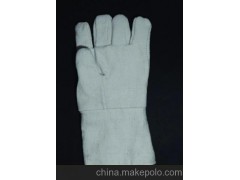 现货供应1000度 隔热手套 ，陶瓷纤维耐高温手套
