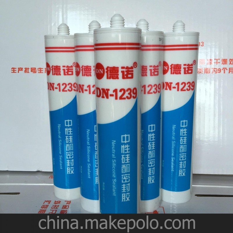 厂家直销 德诺玻璃胶 中空玻璃胶 幕墙玻璃耐侯胶 高级门窗玻璃胶