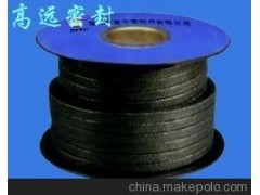 供应碳纤维盘根(浸四氟,浸石墨)