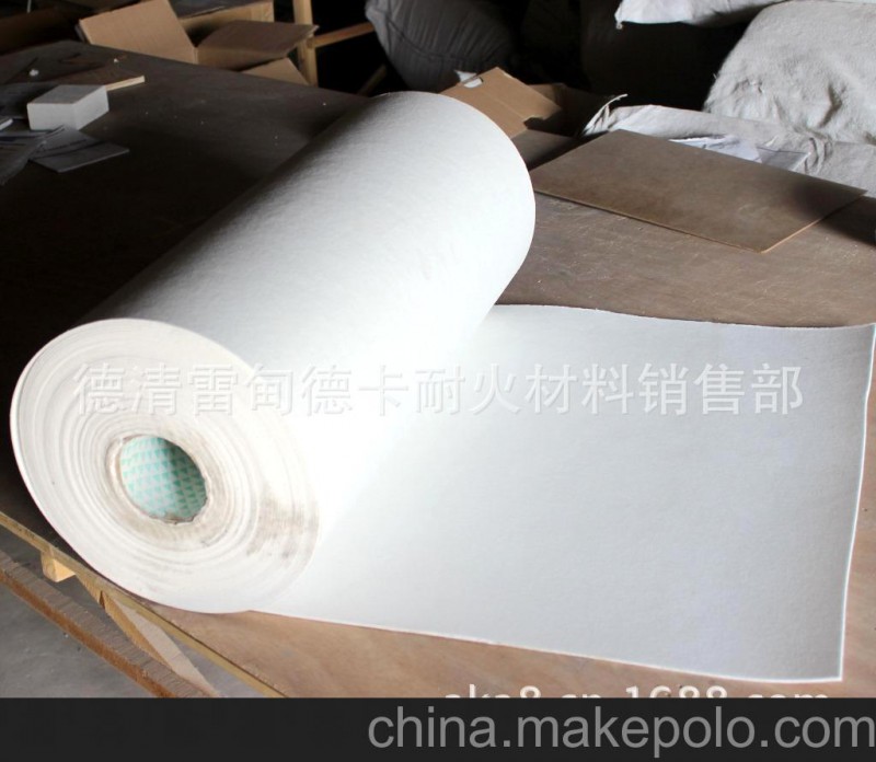 外贸热销高温隔热纸 陶瓷纤维纸 Ceramic fiber paper厚度5mm