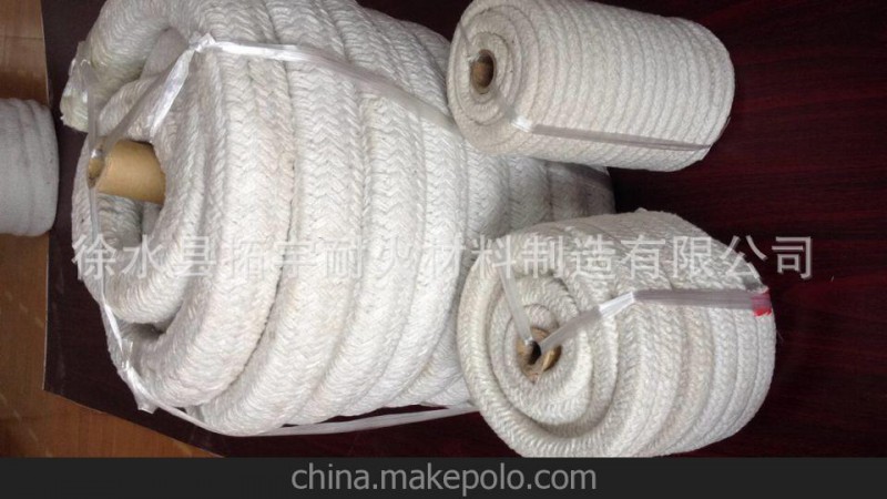 长期供应 隔热陶瓷纤维盘根 密封陶瓷纤维盘根