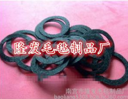 供应羊毛毡垫圈，密封防尘毛毡环，绝缘毛毡介子
