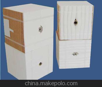 专业销售陶瓷纤维模块 工业炉专用陶瓷纤维块 安装简便