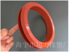 厂家供应 红色环保耐高温密封圈 护线圈